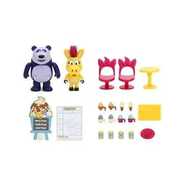 Jada Toys Donkey Hodie Frozen Yogurt Truck Playset