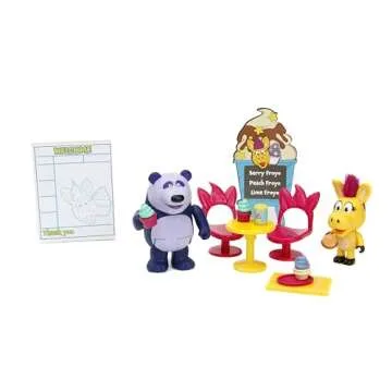 Jada Toys Donkey Hodie Frozen Yogurt Truck Playset