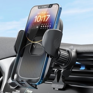 JOYTUTUS Phone Holder for Car Vent [Military-Grade Hook Clip] Vent Phone Mount for Car [Thick Cases ...