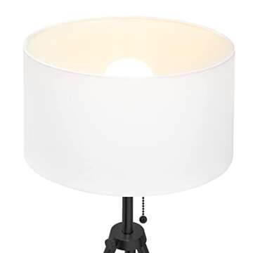 O’Bright Adjustable Tripod Floor Lamp for Modern Spaces