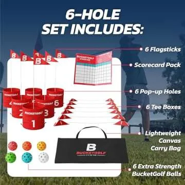 Ultimate Backyard Golf Game for All Ages - Bucket Golf