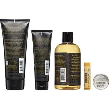 Burt's Bees Men's Gift Set, 5 Natural Products in Giftable Tin – Shave Cream, Aftershave, Body Wash, Hand Salve, Original Beeswax Lip Balm