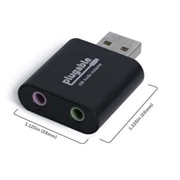 Plugable USB Audio Adapter for Easy Sound Connections