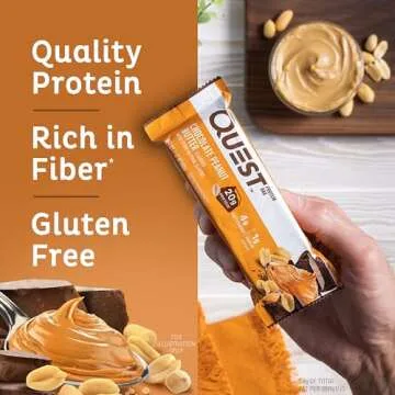 Quest Nutrition Chocolate Peanut Butter Bars - 20g Protein