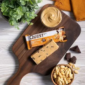 Quest Nutrition Chocolate Peanut Butter Bars - 20g Protein
