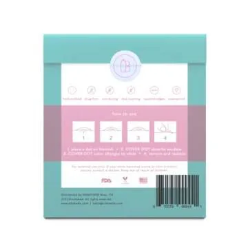 Cover Dot Acne Care (24 dots) Skin Blemish Treatment with Hydrocolloid | Oil and Pimple Absorbing | ...