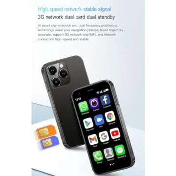 Cutwif Mini Smartphone for Kids and Adults - Compact and Fun!