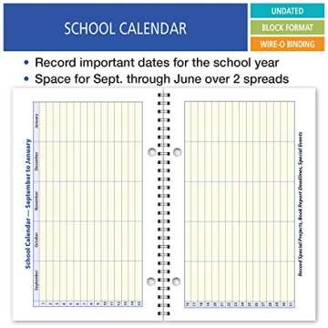 Elan Publishing 5.5 x 8.5 Student Planner for Academics
