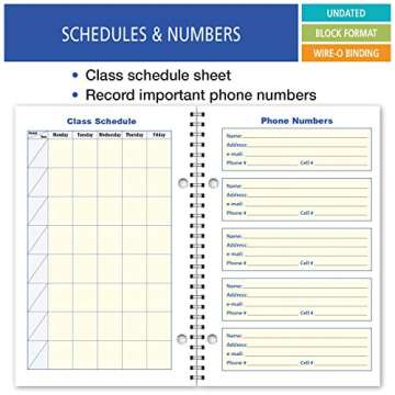 Elan Publishing 5.5 x 8.5 Student Planner for Academics
