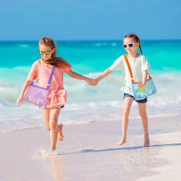 UMUACCAN Beach Toy Mesh Bags for Kids Adventures