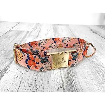 Personalized Handmade Dog Collars for Every Dog