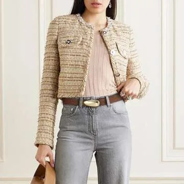 RISANTRY Women Brown Leather Belt Fashion Brown Snake Print Belt for Women Gold Buckle Perfect for Jeans