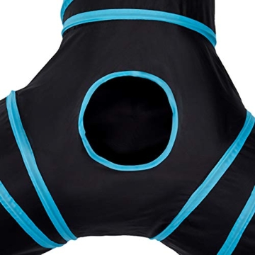 Tempcore Cat Tunnel Tube Toys - Fun for Indoor Pets! Multiple Playways!