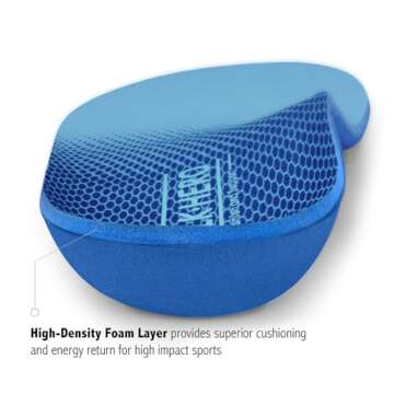 Plantar Fasciitis Feet Insoles Arch Supports Orthotics Inserts Relieve Flat Feet, High Arch (Mens 12-12 1/2 | Womens 14-14 1/2)