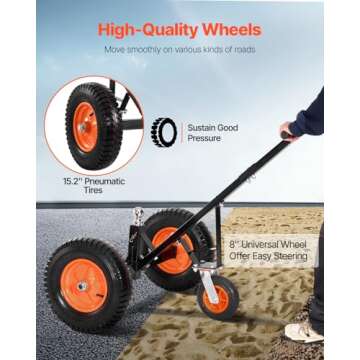 VEVOR Trailer Dolly for Easy Trailer Movement and Storage