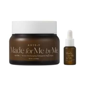 AXIS-Y Biome Recharging Night Renewal Set - Deep Hydration Skincare Duo - 2.7 & 0.27 fl. oz.