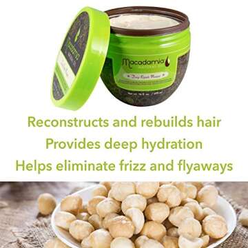Macadamia Natural Deep Repair Hair Masque, 16 OZ
