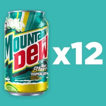 Mountain Dew Baja Blast 12oz Cans – Tropical Refreshment 12 Pack