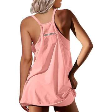 Ebifin Women's Summer Mini Dress - Casual & Versatile