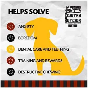 Beef Knuckle Dog Bones for Aggressive Chewers - 8 Count