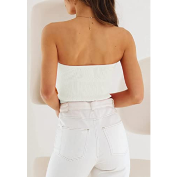 Stylish EFAN Women's Tube Top for Summer Fashion