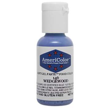 AmeriColor Soft Gel Paste Food Color, Wedgewood, 0.75 Ounce Bottle