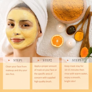 Vitamin C Face Mask for Dark Spots and Dull Skin 5.29 Oz
