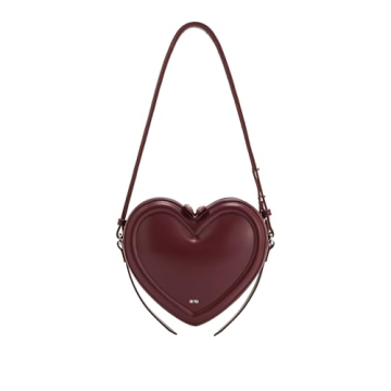 JW PEI Women's Arlene Heart Shaped Bag - Claret