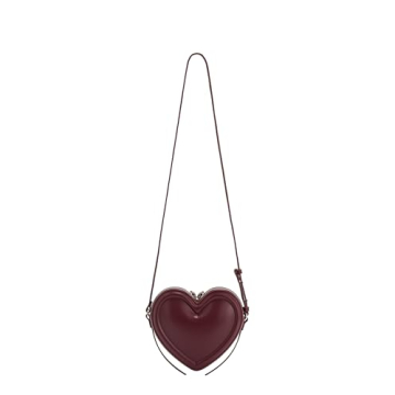 JW PEI Women's Arlene Heart Shaped Bag in Claret