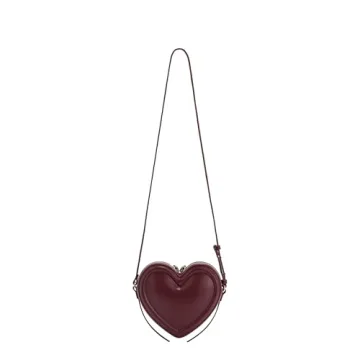 JW PEI Women's Arlene Heart Shaped Bag in Claret