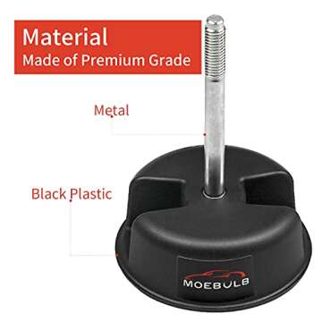 Premium Hardtop Mounting Knobs for Jeep Wrangler