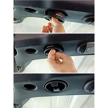 Premium Hardtop Mounting Knobs for Jeep Wrangler