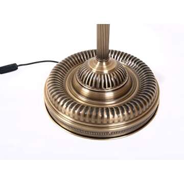 Asylove Turkish Lamp 9 Globe Mosaic Floor Lamp, Mosaic Standing Lamp 9 Globe Mosaic Moroccan Lamps Floor Lamp for Decorative Home Designs Offer 5 inch Globe - Total Height 70 inch (Colormix)