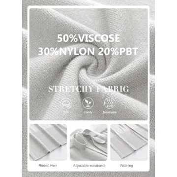 ANRABESS Women's Cozy 2-Piece Set Smoky Gray - 2024