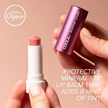 COOLA Organic Tinted Lip Balm with SPF 30 for Daily Protection