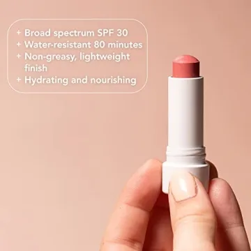 COOLA Organic Tinted Lip Balm with SPF 30 for Daily Protection