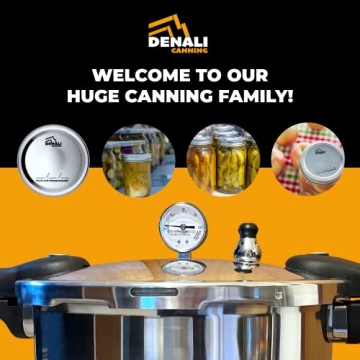 Denali Canning 23 Quart Pressure Canner Designed for All Caners