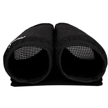 riemot Luggage Travel Cup Holder Free Hand Drink Carrier - Hold Two Coffee Mugs No Spill - Fits Roll on Suitcase Handles - Gifts for Flight Attendants Travelers Accessories Black