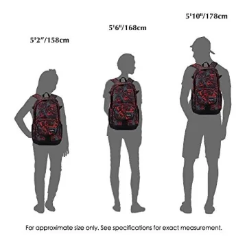 Rickyh Lightweight School Backpack with Laptop Compartment