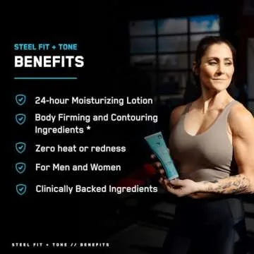 Steel Fit + Tone 24-Hour Firming Body Lotion - Milk & Honey