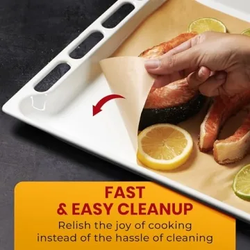 Baker's Signature Parchment Paper Sheets 12x16 for Perfect Baking