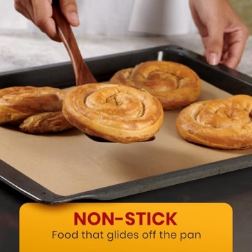 Baker's Signature Parchment Paper Sheets 12x16 for Perfect Baking