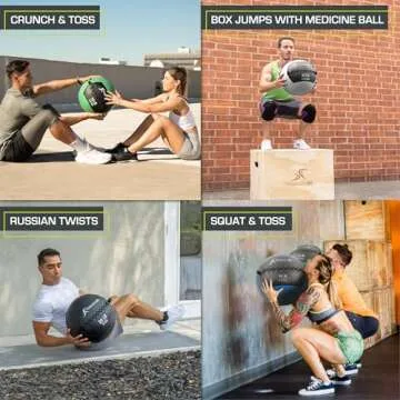 ProsourceFit Soft Medicine Balls for All Fitness Levels