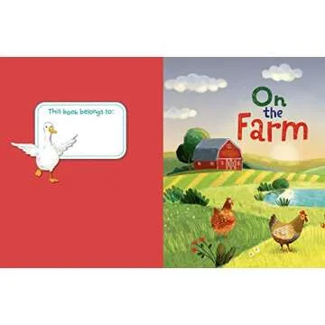 On The Farm - Children's Padded Board Book