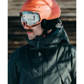 POC, Zonula Clarity, Lt Agate Red/Clarity Define/Spektris Ivory, ONE