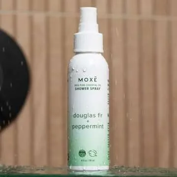 MOXE Aromatherapy Shower Spray - Natural Essential Oils