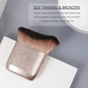 GOERTI Self Tanner Brush for Flawless Tanning Application