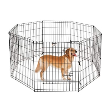 Dog Playpen - Foldable Metal Exercise Solution