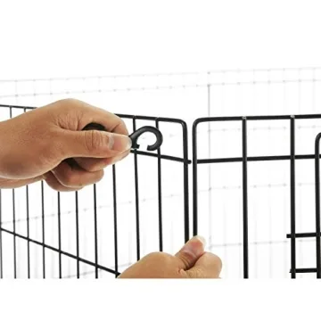 Dog Playpen - Foldable Metal Exercise Solution
