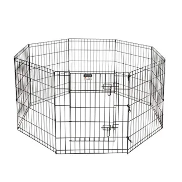 Dog Playpen - Foldable Metal Exercise Solution